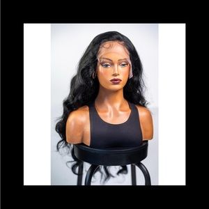 14. DIVA| 28” LONG 13 X 4 DEEP  WAVE LACE FRONT WIG